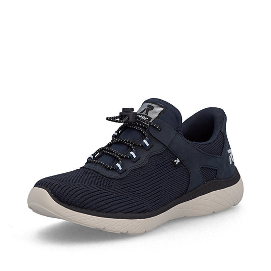 Rieker Sneakers Dame – Navy (Model M5076-14, Læst G) | Komfortable og rummelige