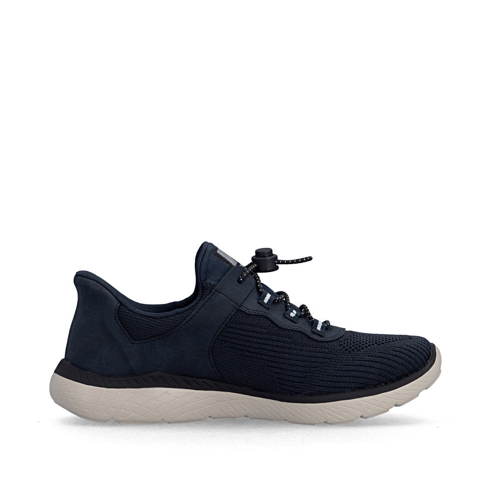Rieker Sneakers Dame – Navy (Model M5076-14, Læst G) | Komfortable og rummelige