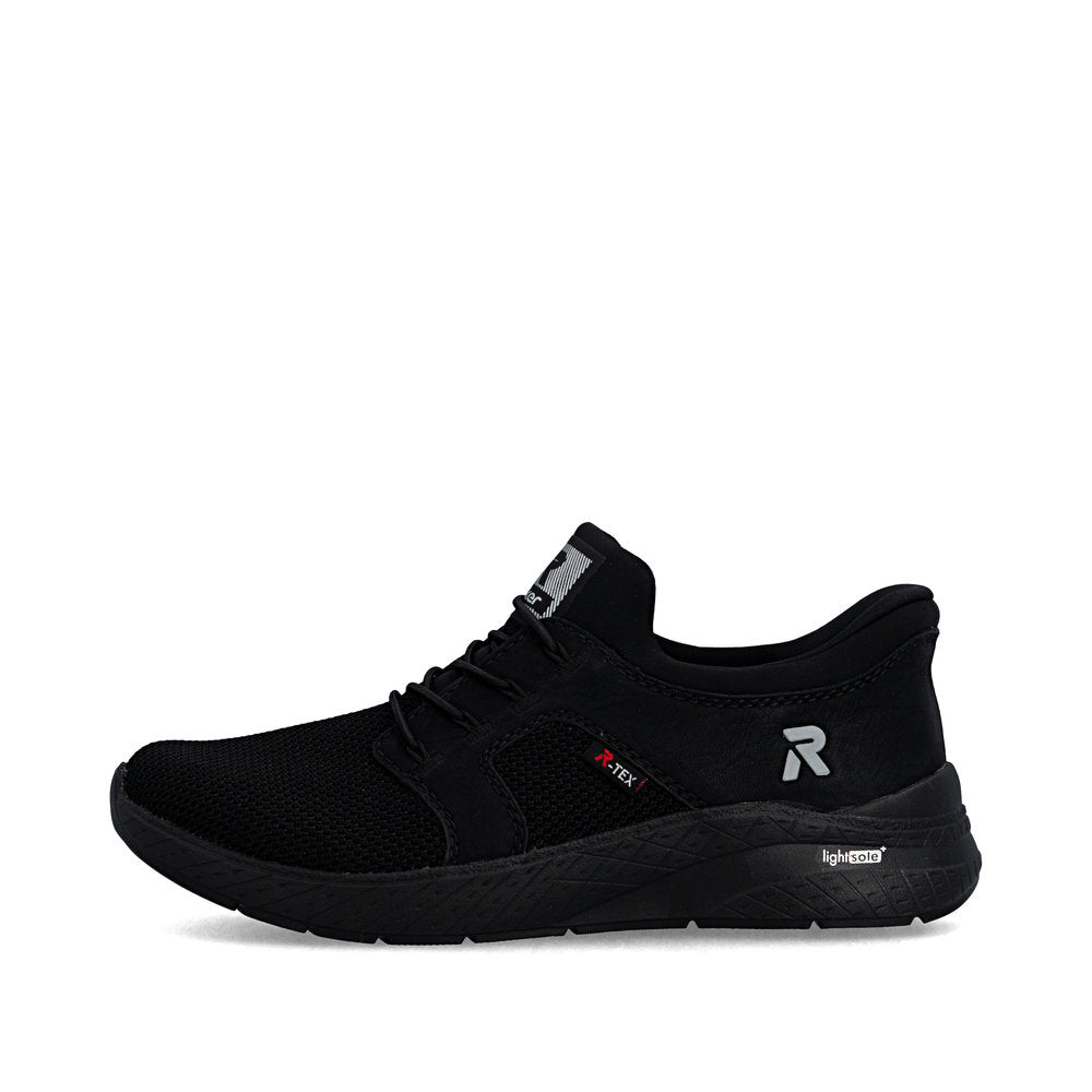 Rieker Sneakers Dame – Sort med Tex-Membran (Model M8550-00) | Komfortable og vandafvisende