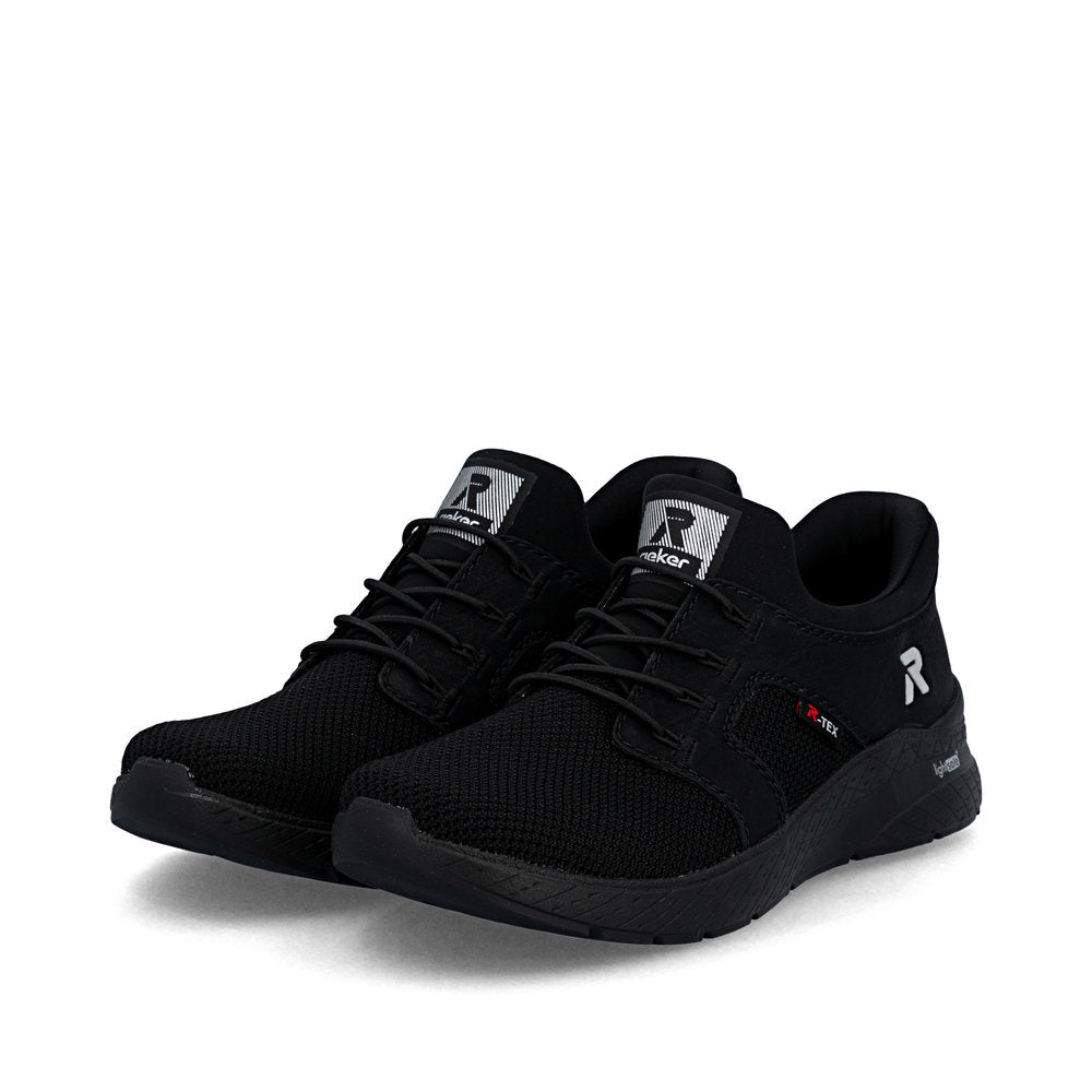 Rieker Sneakers Dame – Sort med Tex-Membran (Model M8550-00) | Komfortable og vandafvisende