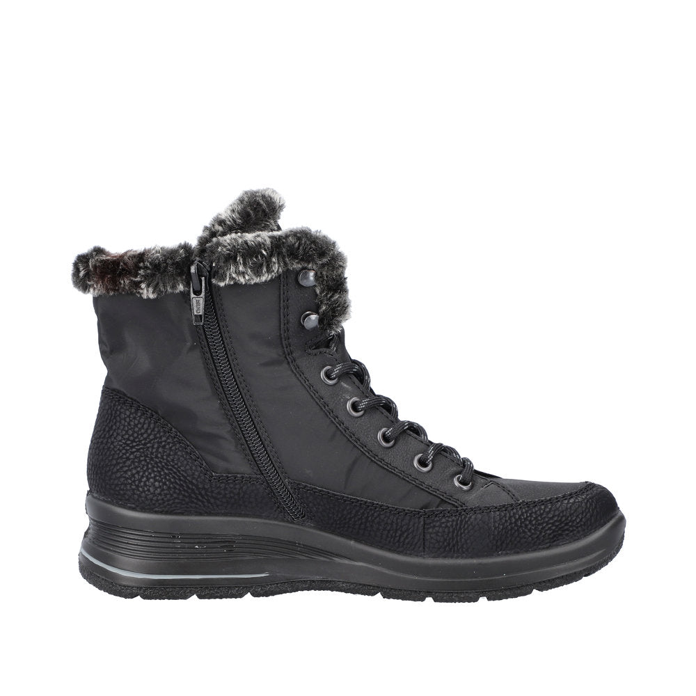 Rieker vinterstøvle til dame i sort – Model L7742-00