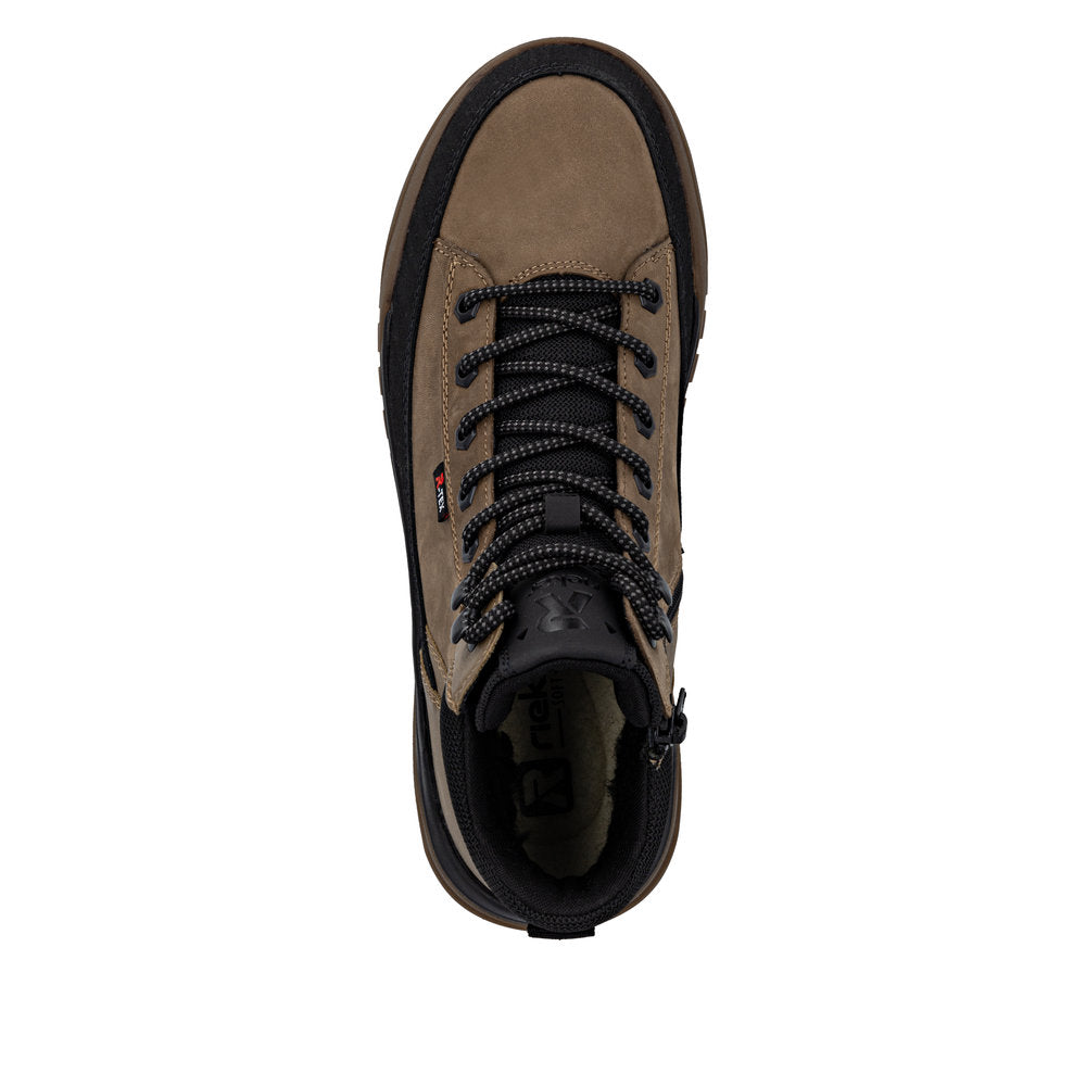 Rieker U1571-20 Brun Herrestøvle – Komfort, Letvægt & Varmt Foer