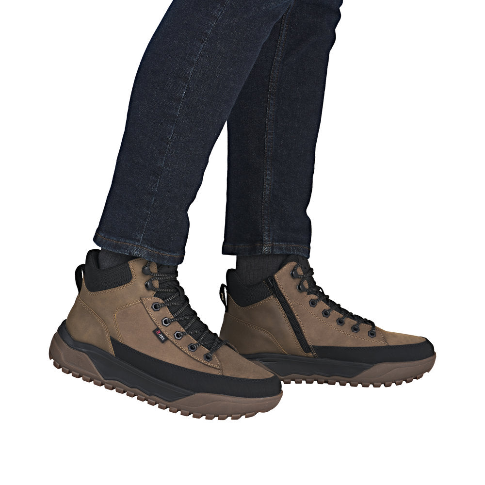 Rieker U1571-20 Brun Herrestøvle – Komfort, Letvægt & Varmt Foer