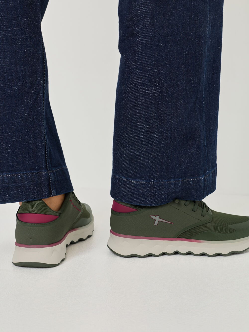 Grøn Tamaris Sneaker Low – Komfortabel og Åndbar Hverdagssko