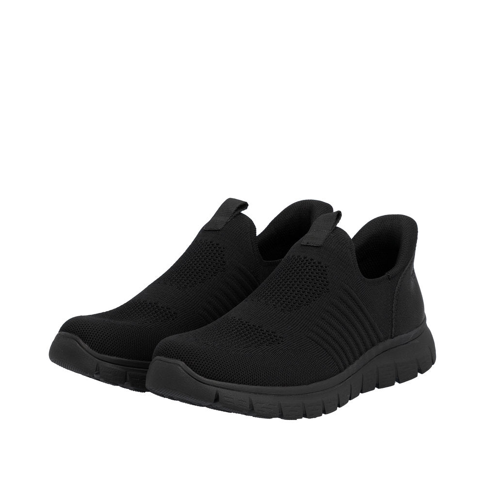 Rieker hyttesko til herre i sort B6659-01