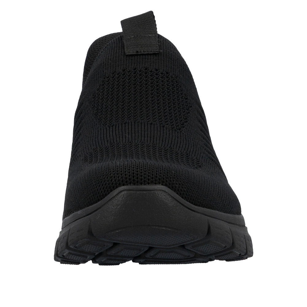 Rieker hyttesko til herre i sort B6659-01