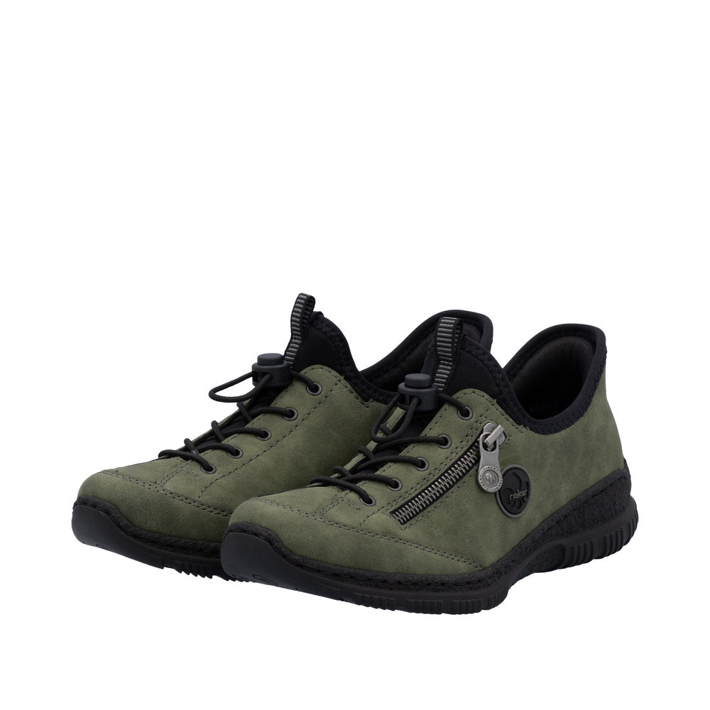 Rieker damesko i grøn N3267-54