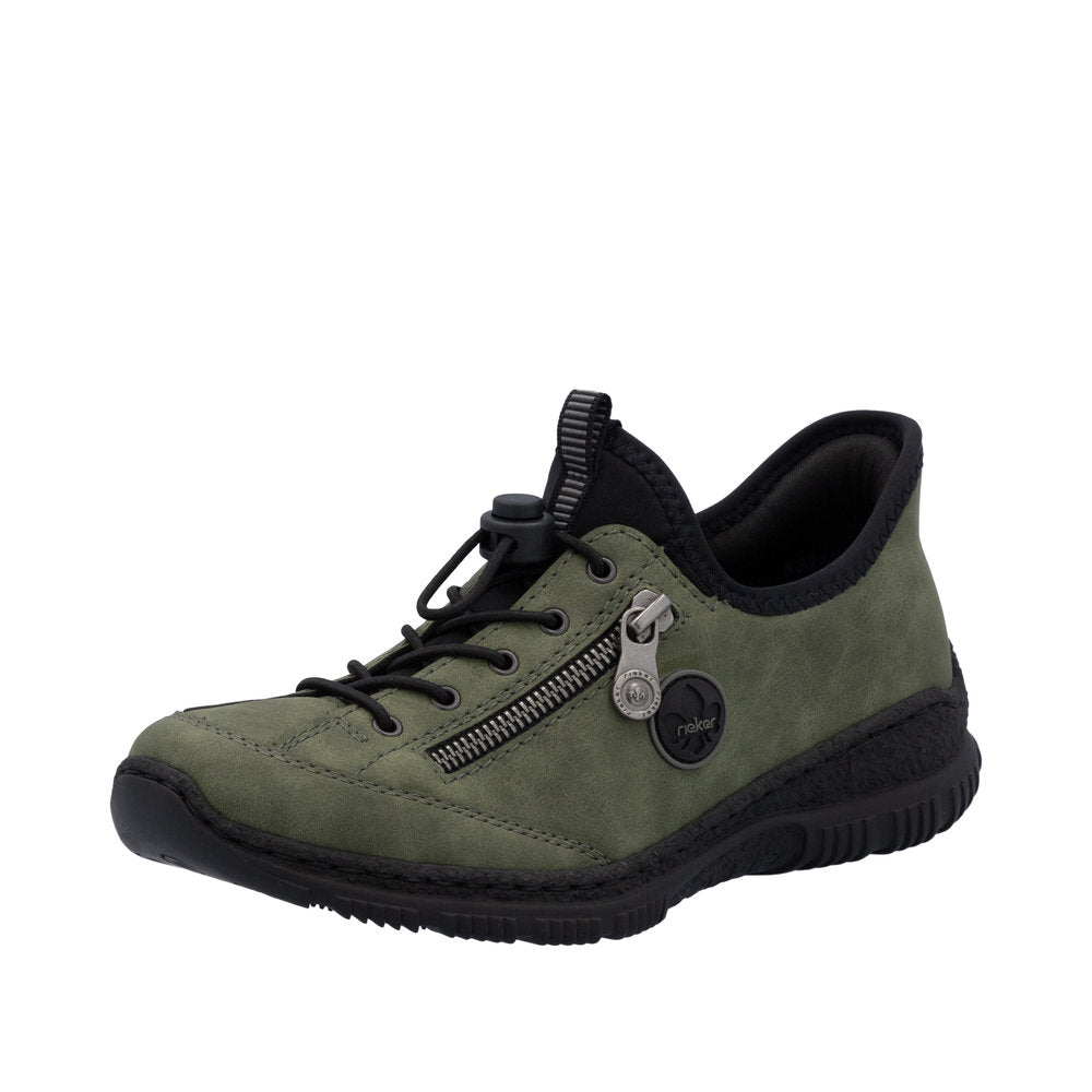 Rieker damesko i grøn N3267-54