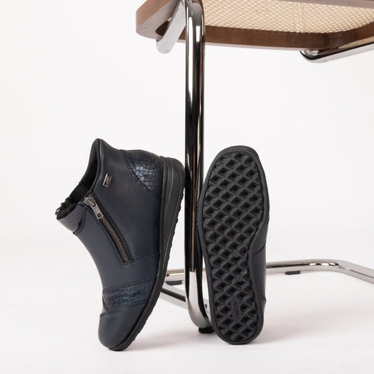 Rieker Ready 2 Go støvle til dame i blå – Model 47254-14