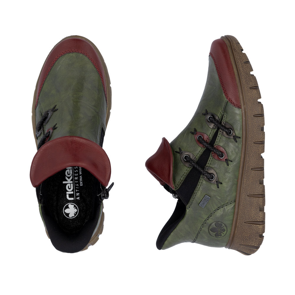 Rieker Ready 2 Go støvle til dame i grøn – Model N1353-52