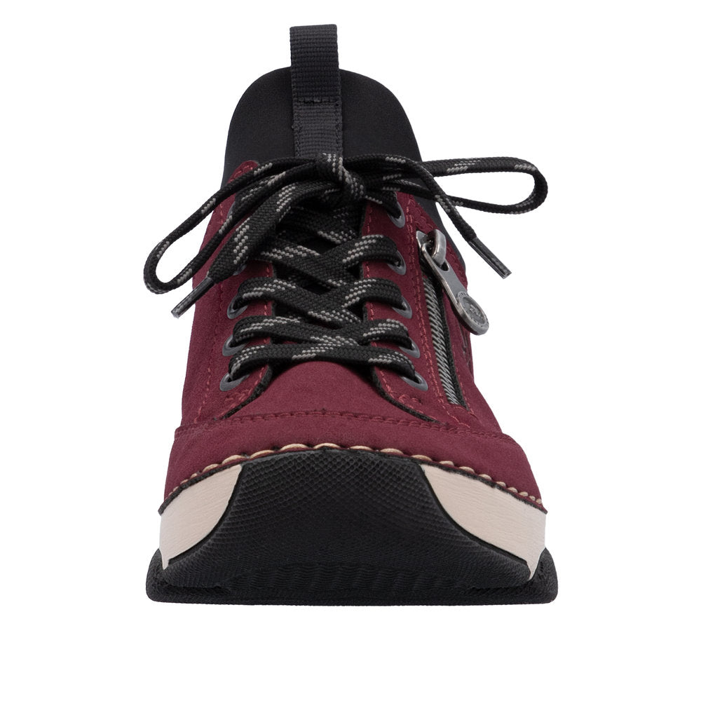 Rieker sneakers til dame i bordeaux – Model 45973-36