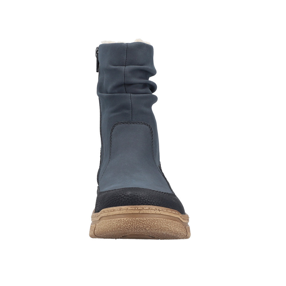 Rieker støvle til dame i blå – Model 72382-14