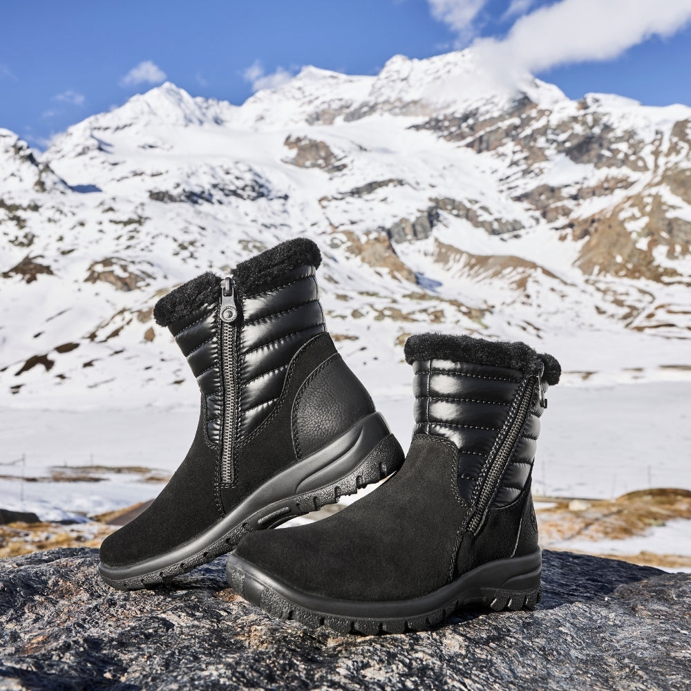 Rieker støvle til dame i sort – Model L7187-00