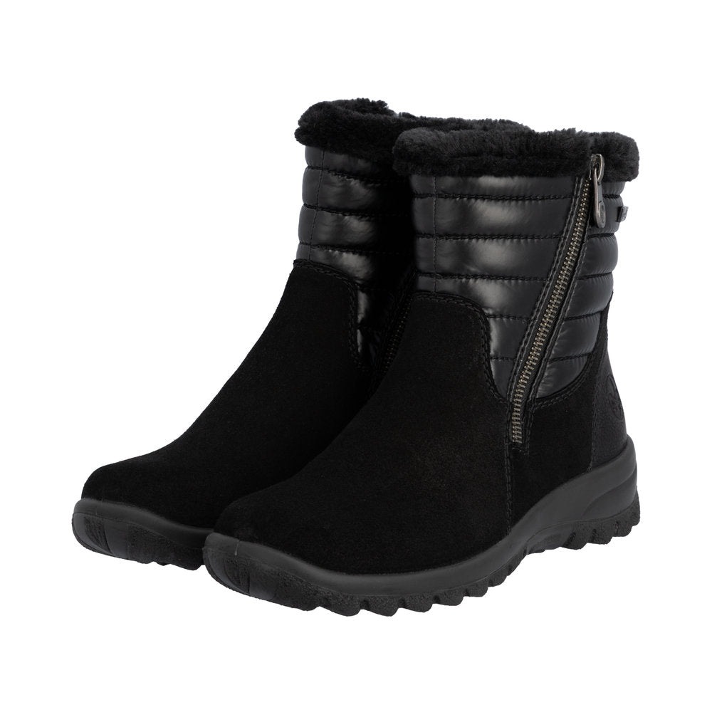 Rieker støvle til dame i sort – Model L7187-00