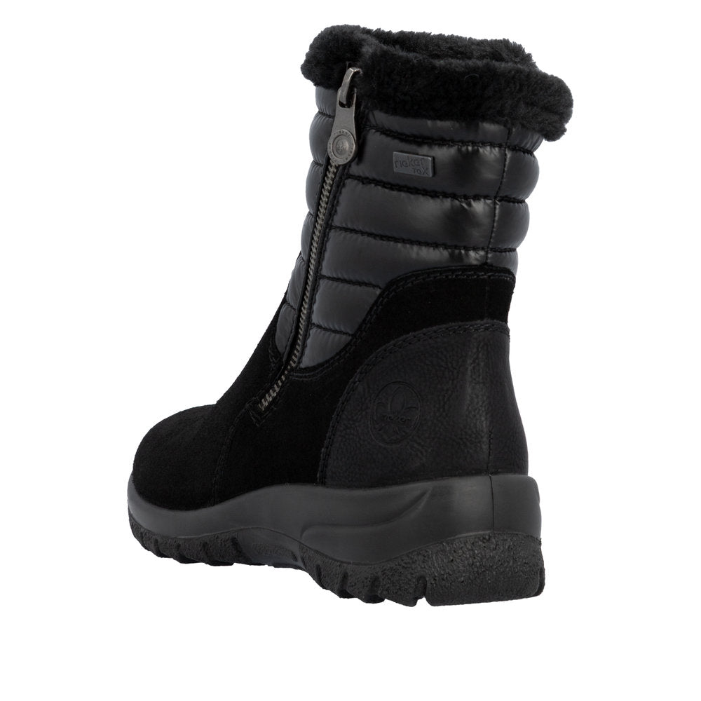 Rieker støvle til dame i sort – Model L7187-00