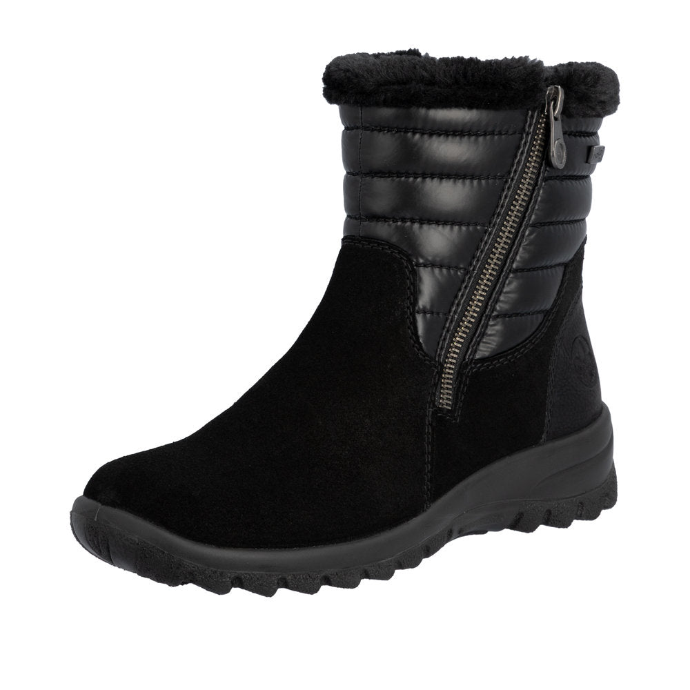 Rieker støvle til dame i sort – Model L7187-00