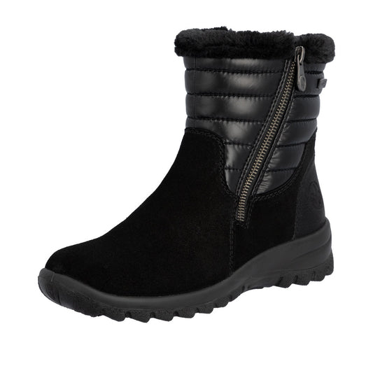 Rieker støvle til dame i sort – Model L7187-00