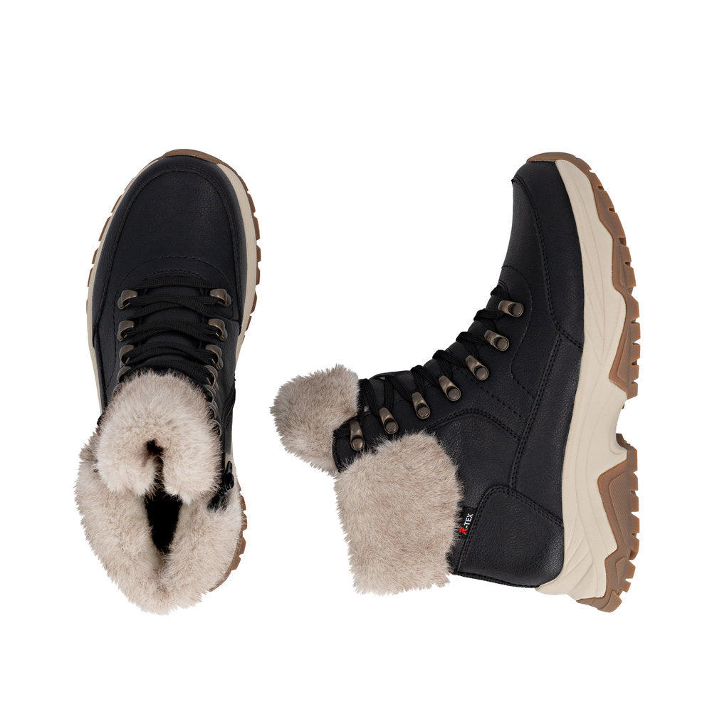 Rieker støvle til dame i sort – Model W3971-00