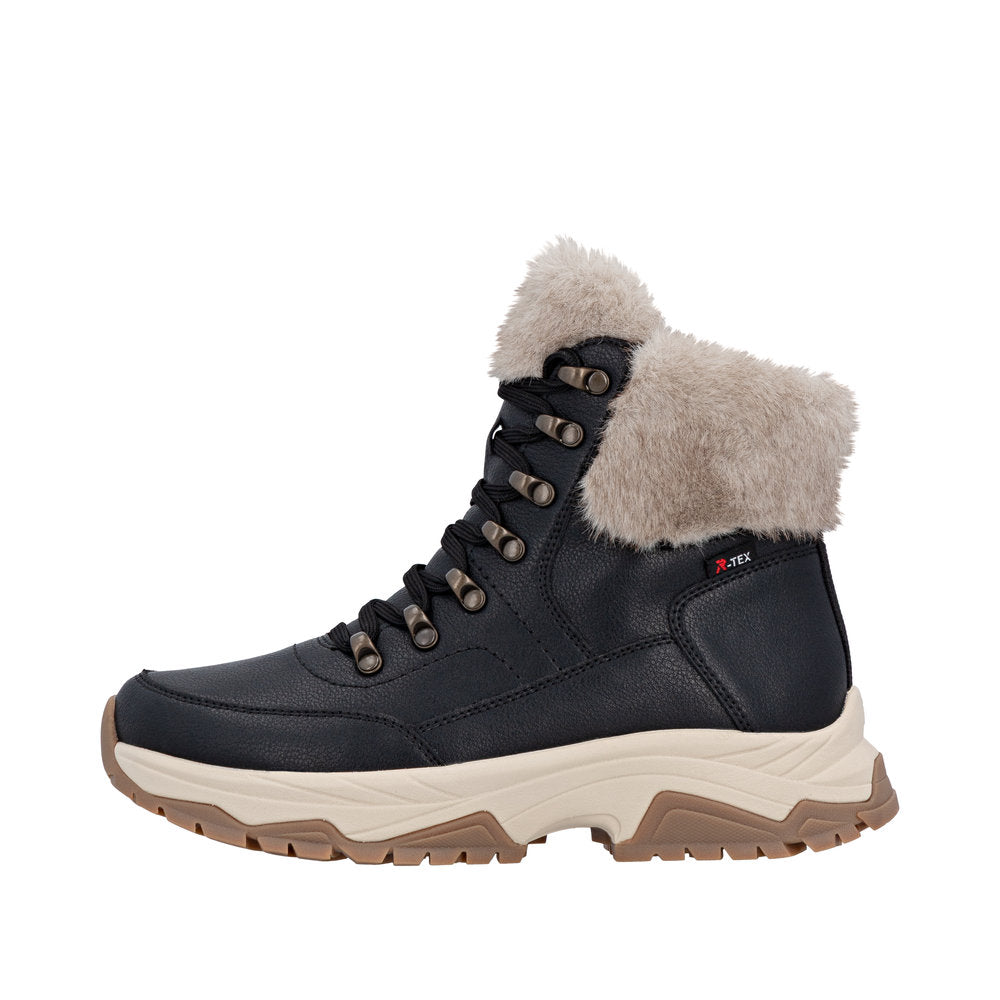 Rieker støvle til dame i sort – Model W3971-00