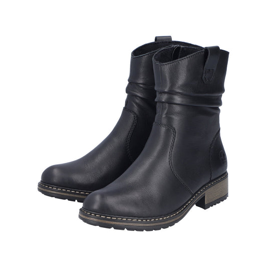 Rieker støvle til dame i sort – Model Z6883-00