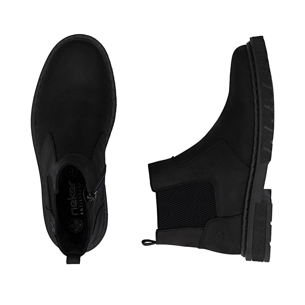 Rieker støvle til herre i sort – Model 31650-00