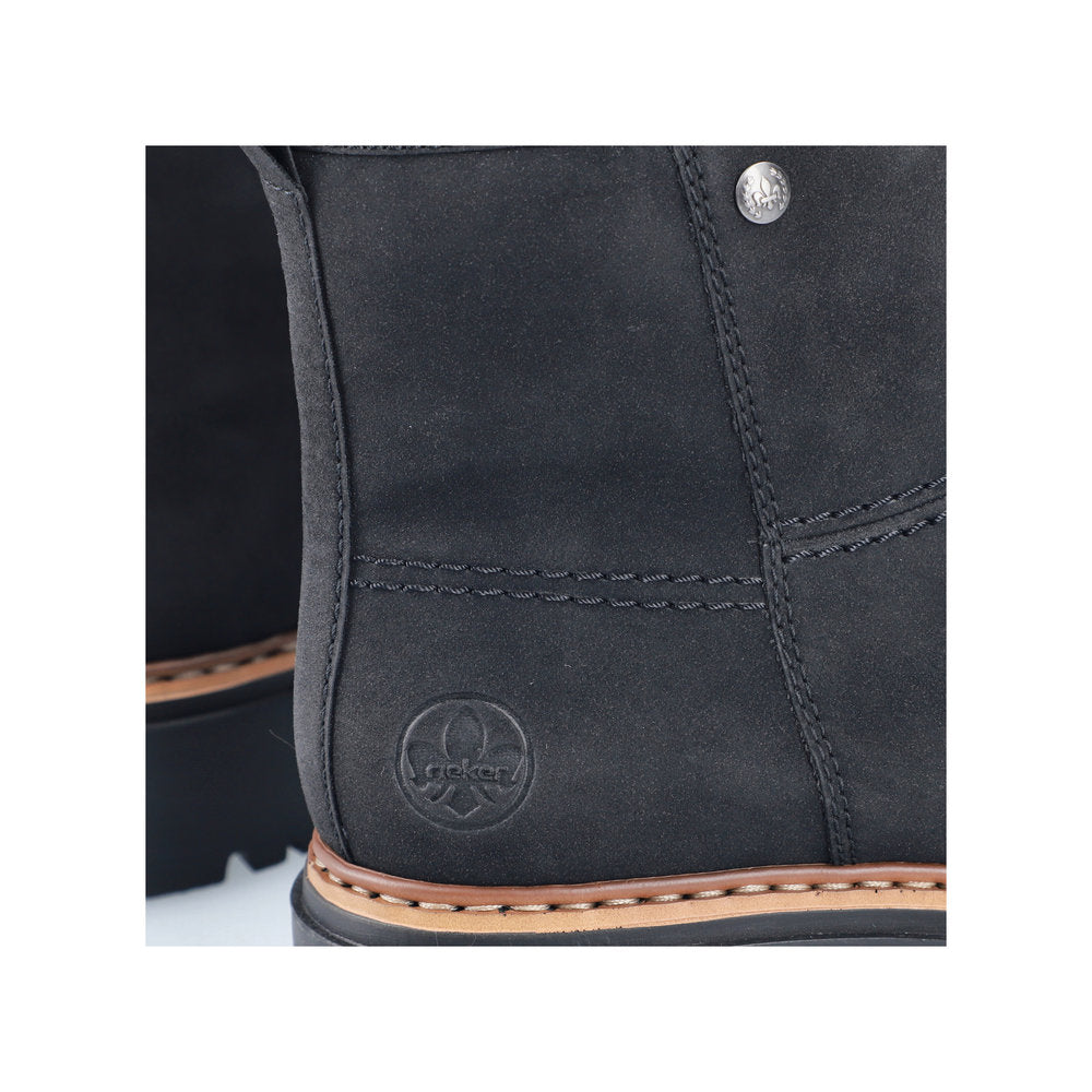 Rieker støvle til dame i sort – Model 72671-00